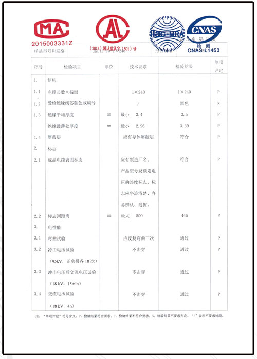 檢驗報告